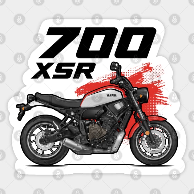 XSR 700 Sticker by Tomislav Lozić